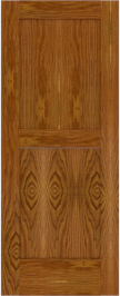 Flat  Panel   Adams  Red  Oak  Doors